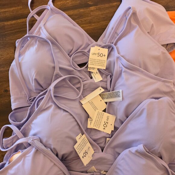 Reseller Lot 15 Pc Plus Size Swimwear XXL Tops & Bottoms New Amazon Essentials - Picture 3 of 11